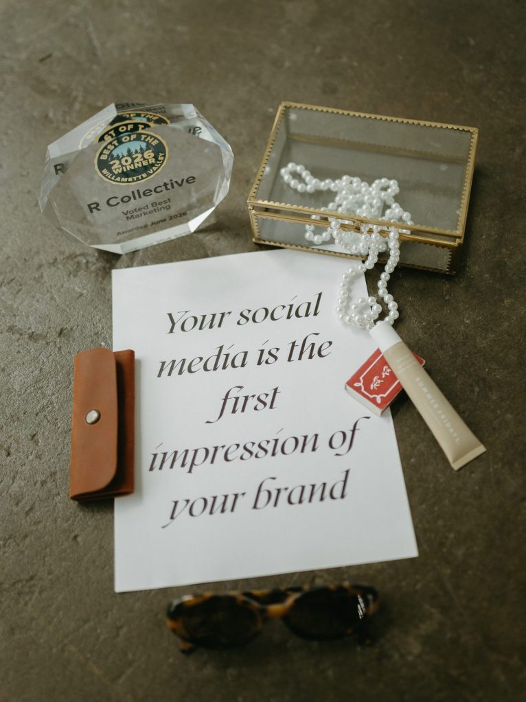 Your social media is the first impression of your brand